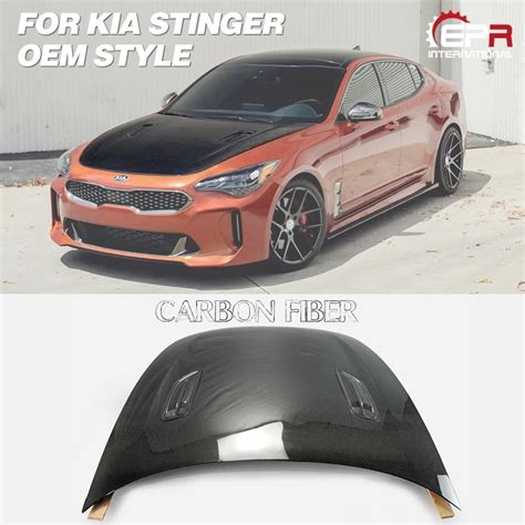 For Kia Stinger Forte Optima Front Bumper Lip Splitter Chin Spoiler