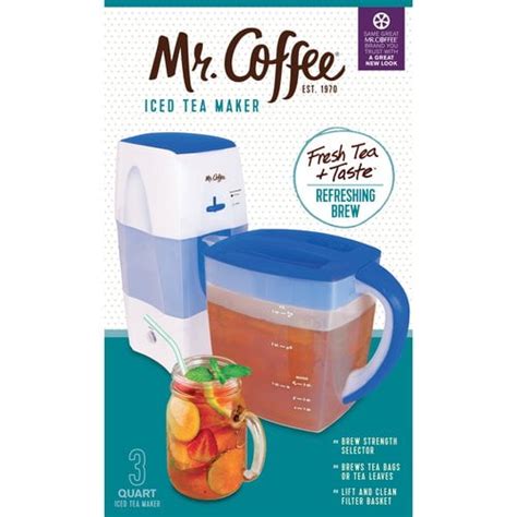 The Iced Tea Pot By Mr Coffee Mr Coffee Adjustable Strength Iced Tea