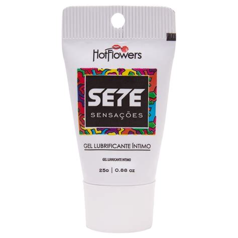 Sete Sensações Anestésico Bisnaga 25g Hot Flowers Gall