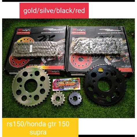 SPROCKET SET FOR Honda GTR150 SUPRA RS150R 15 43 428 PLUG AND PLAY