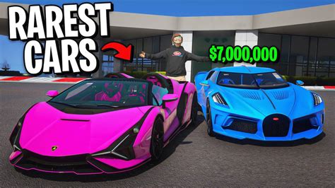 Stealing The RAREST Cars In GTA 5 RP YouTube