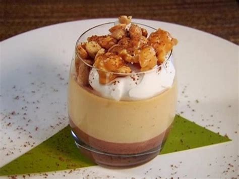 Salty Caramel Panna Cotta Recipe Beau MacMillan Food Network