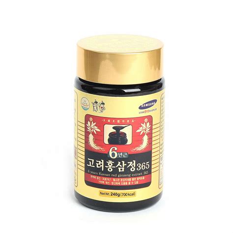 Korean 6 Years Red Ginseng Extract 365 Saponin Panax 240g X 1ea Ebay