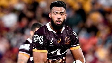 Nrl 2022 Payne Haas Kevin Walters Brisbane Broncos Vs Sydney