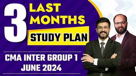 Last Month Strategy Cma Inter June How To Study Cma Inter In