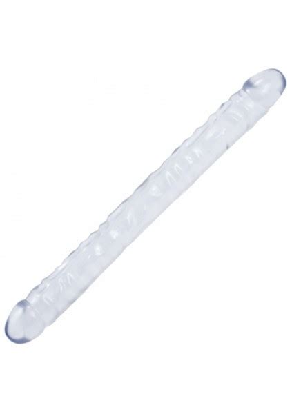 Doppelseitiger Dildo Transparent Doppeldildos Dildos Sex Toys Fetisch SM Bedarf