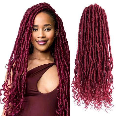 Amazon Niseyo Wild Locs Inch Distressed New Faux Locs With