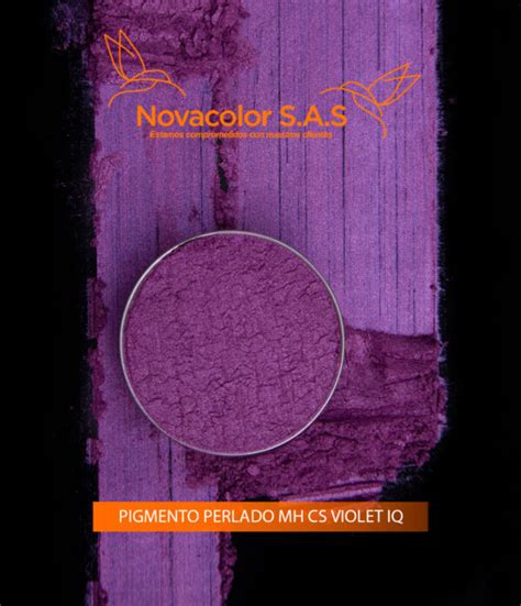 Pigmento Perlado Hm Cs Violet Iq Novacolor