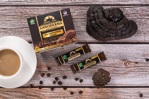 Ganoderma Coffee Mezcla de café Reishi café de hongos instantáneo 2