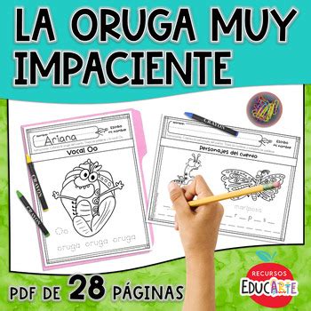 La Oruga Muy Impaciente Actividades Para Trabajar El Cuento Tpt