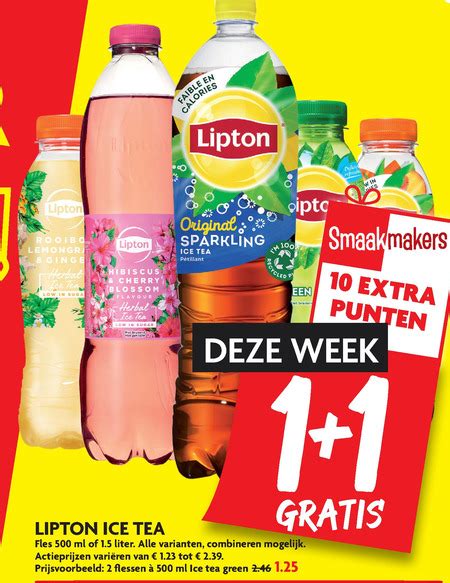 Lipton Ice Tea Folder Aanbieding Bij Dekamarkt Details