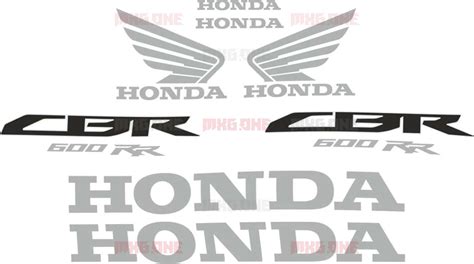 Honda Cbr Rr Txt Stickers Set Mxg One Best Moto Decals