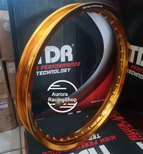 Jual Velg TDR W Shape 17 X 140 Warna Gold Di Lapak Aurora Racing Shop