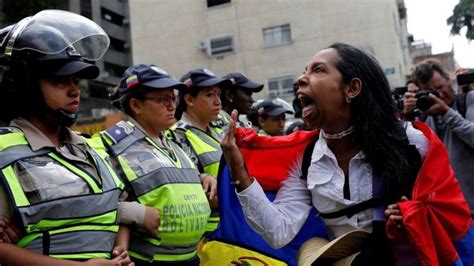 Venezuela Protests Women March Against Maduro Bbc News