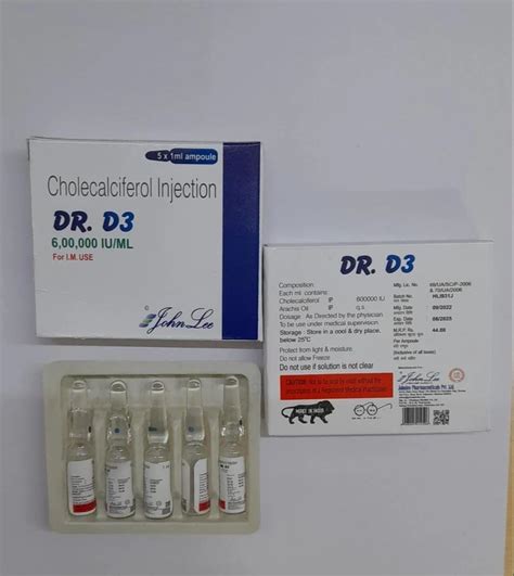 Cholecalciferol Iu Injection At Rs Piece Pharmaceutical