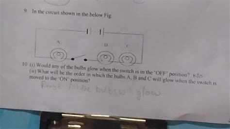 In The Circuit Shown In The Below Fig I Would Any Of The Bulbs Glo