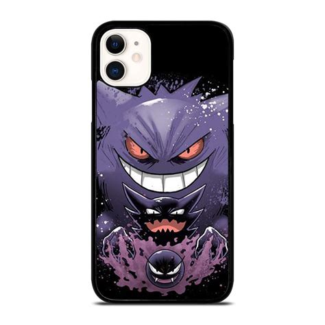 Gengar Pokemon 3 Iphone 11 Case Custom Phone Cover Personalized