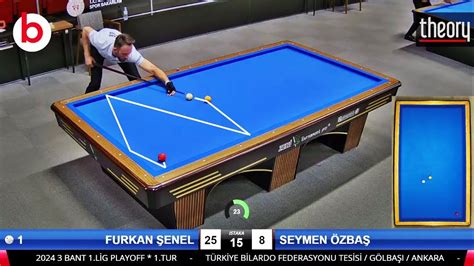 Seymen Zba Vs Furkan Enel Cushion Billiards League Playoff