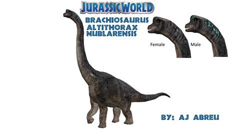 Jurassic World Brachiosaurus Remake By Gorgongorgosaurus On Deviantart