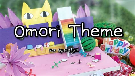 OMORI Theme - Mod your browser | GX.store