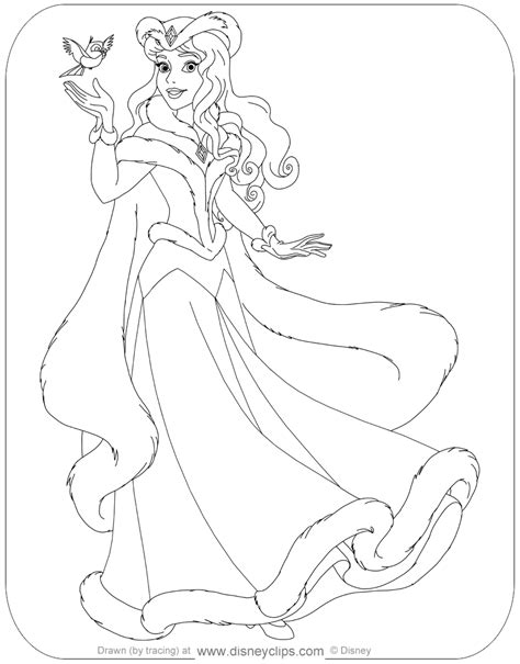 Coloring Pages For Disneys Sleeping Beauty