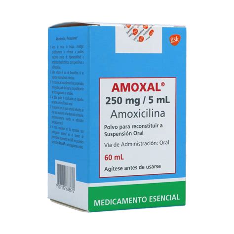 Amoxal 250Mg 5mL Suspensión Oral Frasco X 60mL Los expertos en ahorro