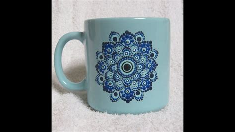 Mandala Em Caneca Pontilhismo Painted Mugs Mandala Mugs