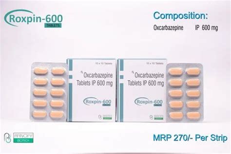 Oxcarbazepine 600mg Tablet In All India At Rs 270stripe In Ambala Id