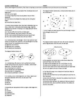 Living Environment Regents Review Packet Complete Living Environment