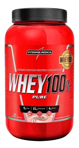 Suplemento En Polvo Integralmédica Whey 100 Whey 100 Pure Proteínas