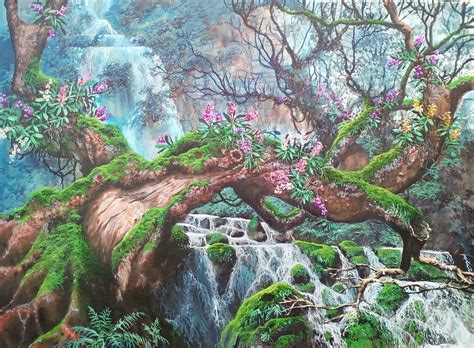 Hand Painting Of Scenery Free Stock Photo Public Domain Pictures