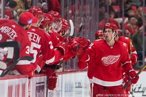 Detroit Red Wings Roster - In Play! magazine