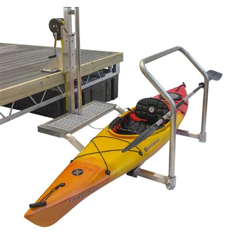 Kayak Lift Launch Your Kayak From Your Seawall Or Permanent Dock — The Dock Doctors