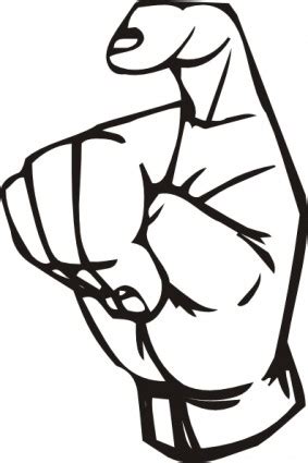 Sign Language Clip Art - ClipArt Best