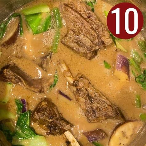 Beef Kare Kare Filipino Peanut Stew Easy Recipe Jozmahal