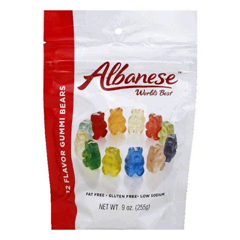 Albanese 12 Flavor Gummi Bears 9 Oz Pack Of 6