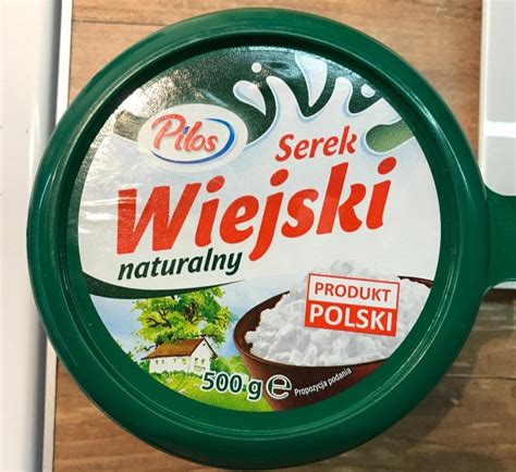 Serek Wiejski Naturalny Pilos Kalorie Kj A Nutri N Hodnoty