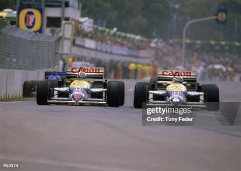 Mansell Piquet Photos And Premium High Res Pictures Getty Images