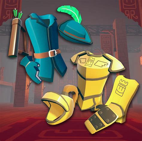 New Golden Trophy outfits! The blue archer and yellow knight. Earn them ...