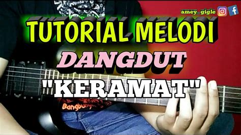 Tutorial Melodi Keramat H Rhoma Irama YouTube