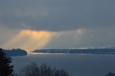 Lake Wolfgang Sunbeams Free Photo On Pixabay Pixabay