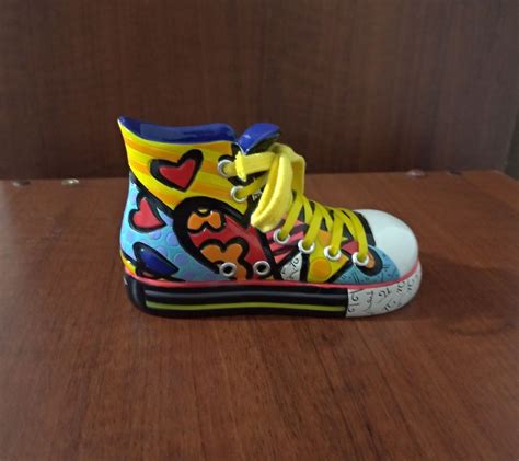 Escultura Romero Britto Item De Decora O Romero Britto Usado