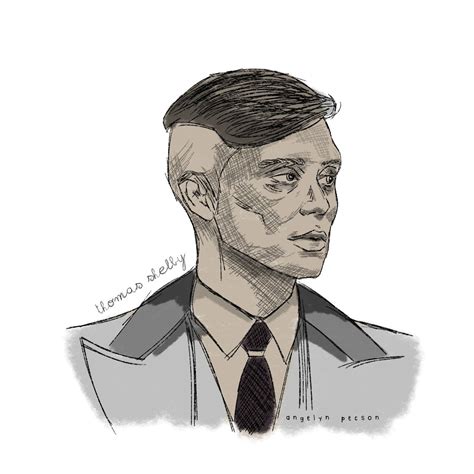 Thomas Shelby Peaky Blinders Fanart Flowerysarts Digital