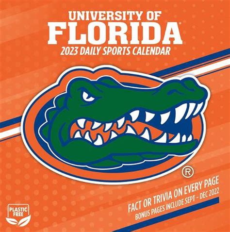 Florida Gators 2023 Box Calendar Buy Online At The Nile