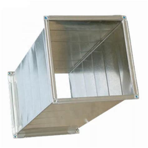 Ventilation System Galvanized Steel Rectangular Duct For Hvac System