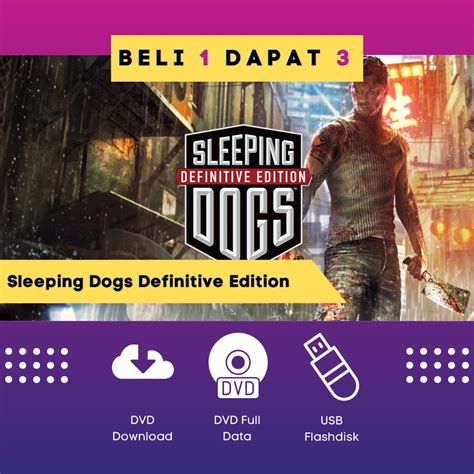 Jual Sleeping Dogs Definitive Edition Pc Game Pc Original Shopee