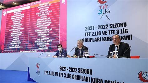 Tff Lig De Kura Ekimi Yap Ld Beyaz Grup Ve K Rm Z Grup Ta Yer