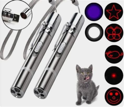 Лазерная указка для кошек с usb с 5 рисунками - купить с доставкой по ...