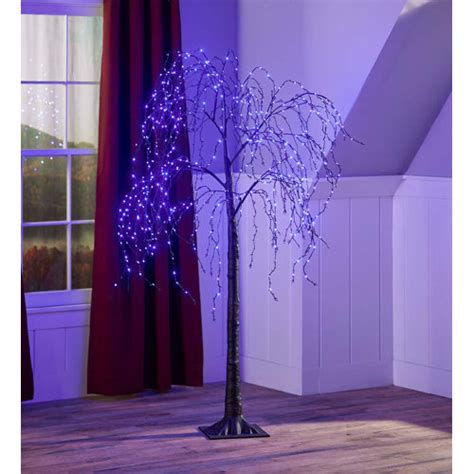 Primrue 6 Indooroutdoor Electric Lighted Artificial Weeping Willow