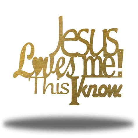 Jesus Loves Me | Jesus loves me, Jesus loves, Jesus